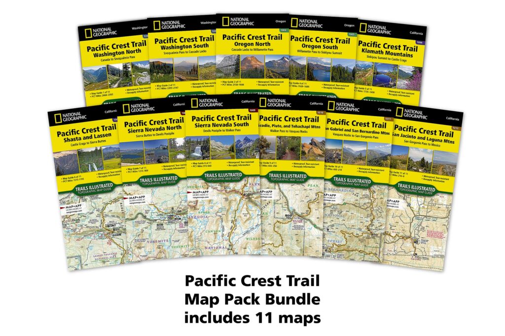 Hiking Maps of National Forests