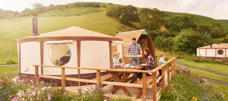 Off-grid shelter yurt