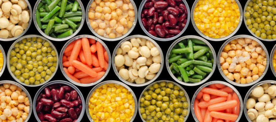 canned vegetables with the longest shelf life