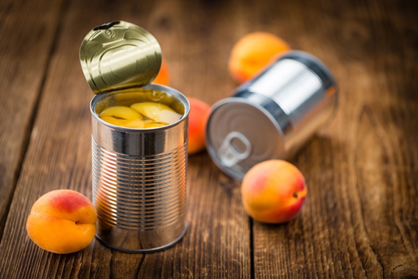 Canned fruits with the longest shelf life