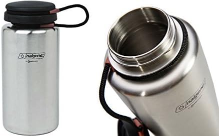 Nalgene Stainless Bottle 38 oz.(Single wall. Can be used for boiling water)