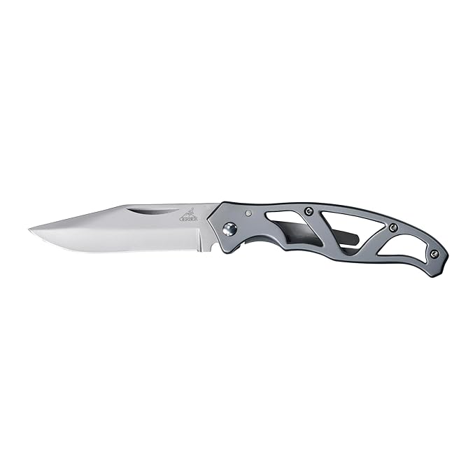 Gerber Gear 22-48485 Paraframe Mini Pocket Knife, 2.2 Inch Fine Edge Blade, Stainless Steel