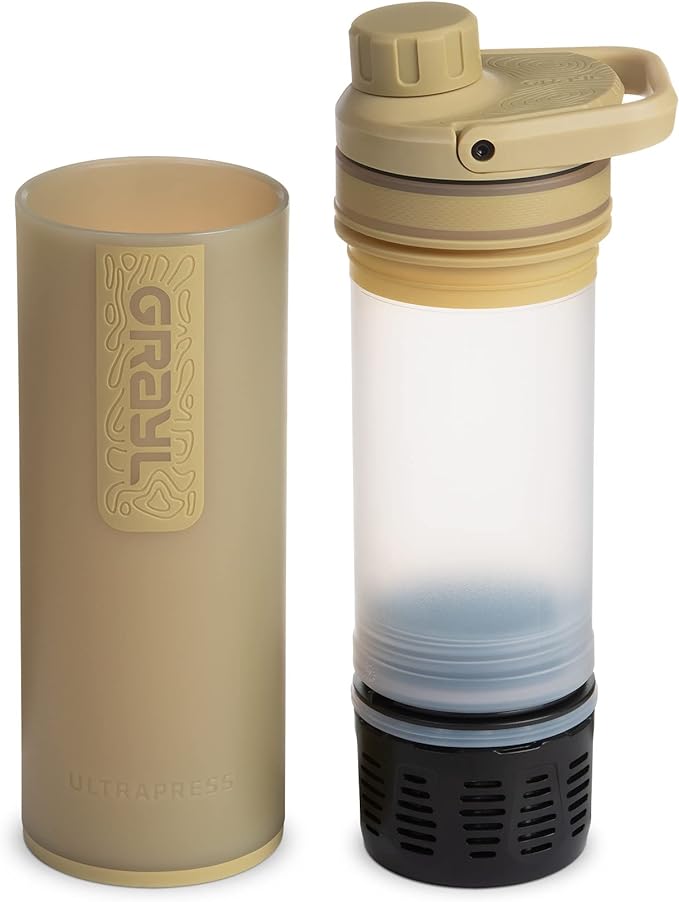 GRAYL UltraPress 16.9 oz Water Purifier & Filter Bottle