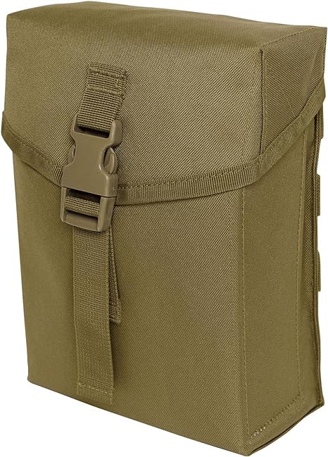 Rothco MOLLE II 200 Round Saw Pouch. (This pouch can be used to store freeze dried food packets.) 