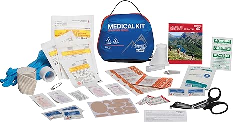 Adventure Medical Kits AMK Mountain Series Hiker Medical Kit, Blue/Orange, One Size